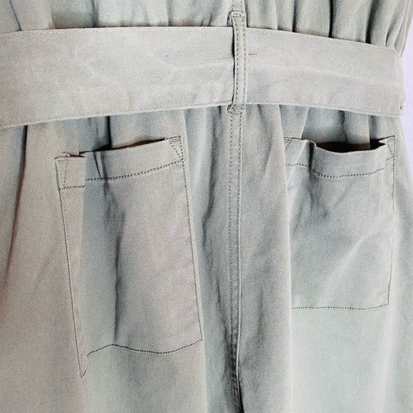 Brand New! a.n.a. Olive Jumpsuit with Belt Sz PXL - Picture 8 of 10